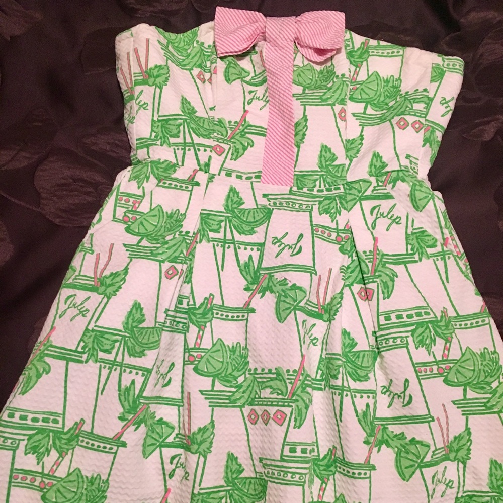 Lilly Pulitzer Just Add Mint strapless dress